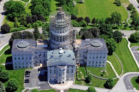 State House Dome, June 2014