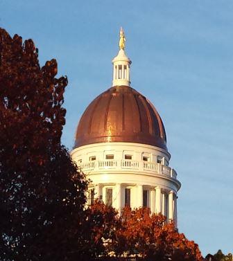 State House Dome, after