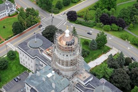 State House Dome, August 2014