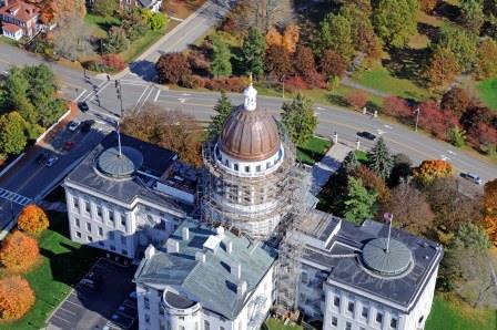 State House Dome, October 2014